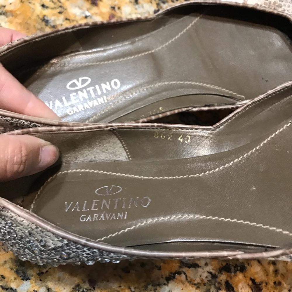 Valentino Garavani Python Crystal Studded … - Picture 6 of 8